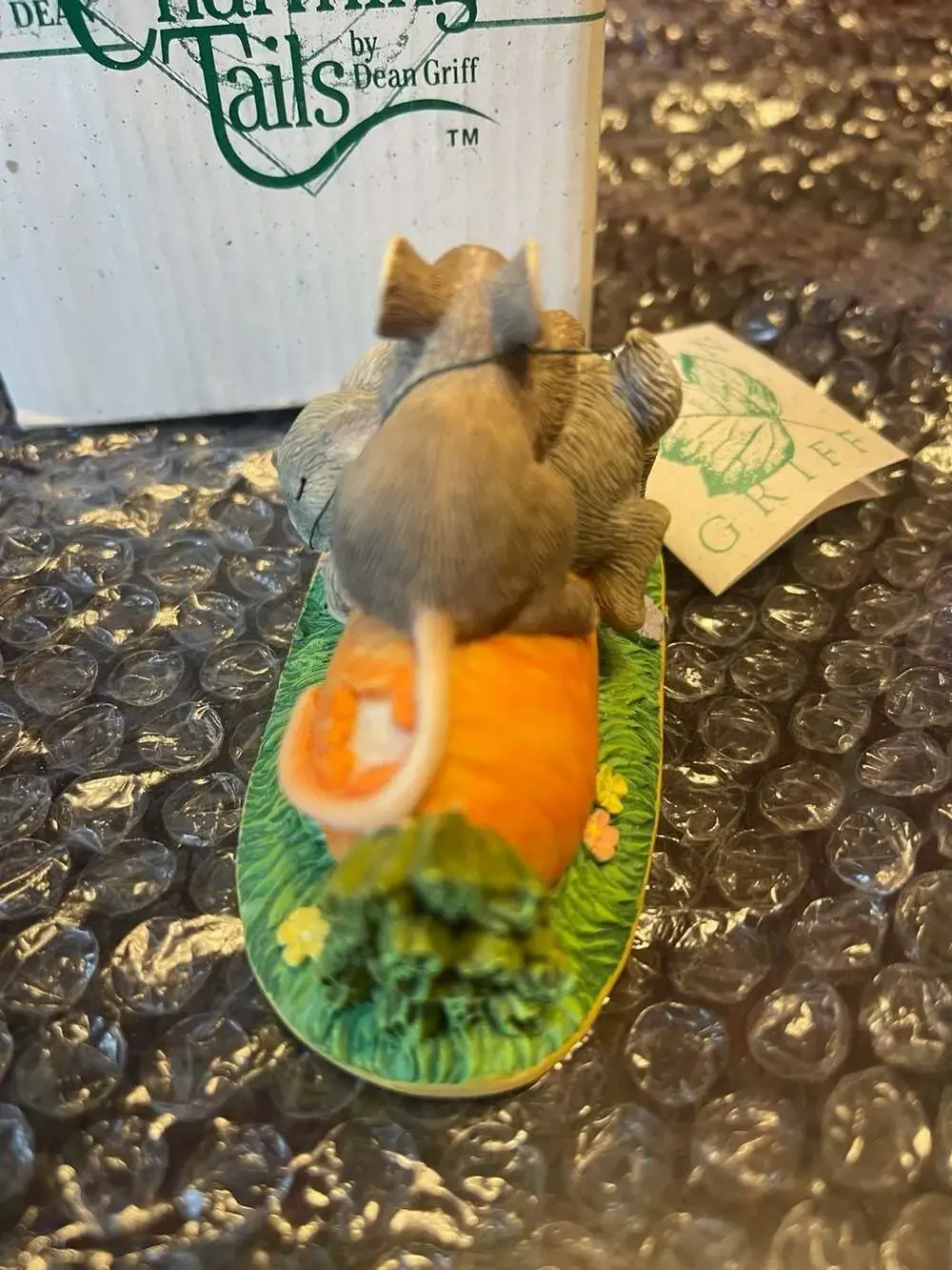After Lunch Snooze - Vintage Figurine From Charming Tails Collection Handcrafted
